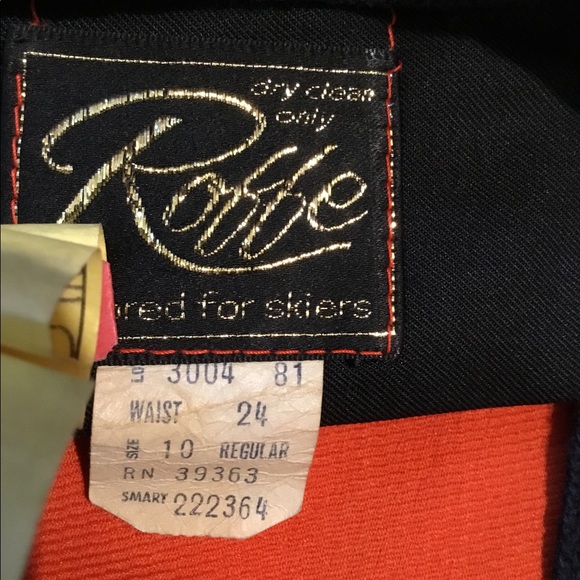 VTG 60’s Roffe Ski Pants - Picture 4 of 8